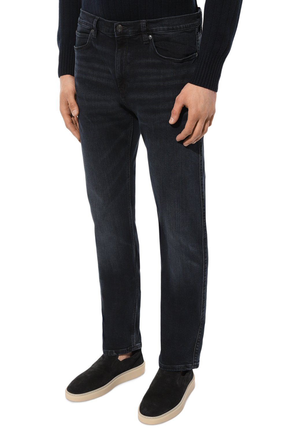 Джинсы hugo 708 HUGO темно-синего цвета по цене 13200 руб., арт. 50481359, фото 3 Джинсы hugo 708 HUGO, арт. 50481359, фото 3