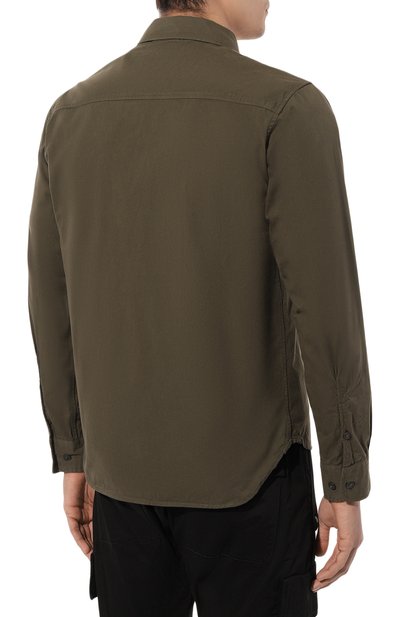 Хлопковая рубашка C.P. COMPANY, арт. 16CMSH158A002824G, фото 4