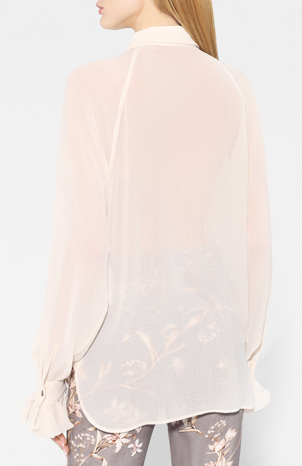 Блузка с жабо PHILOSOPHY DI LORENZO SERAFINI, арт. A0202/717, фото 4