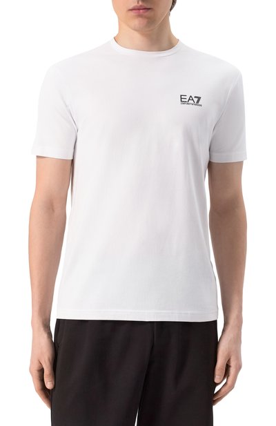 Хлопковая футболка EA7, арт. 8NPT26/PJVQZ, фото 3