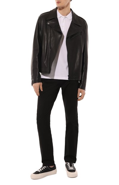 Текстильные кеды HUGO черного цвета по цене 11800 руб., арт. 50474925, фото 2 Текстильные кеды HUGO, арт. 50474925, фото 2