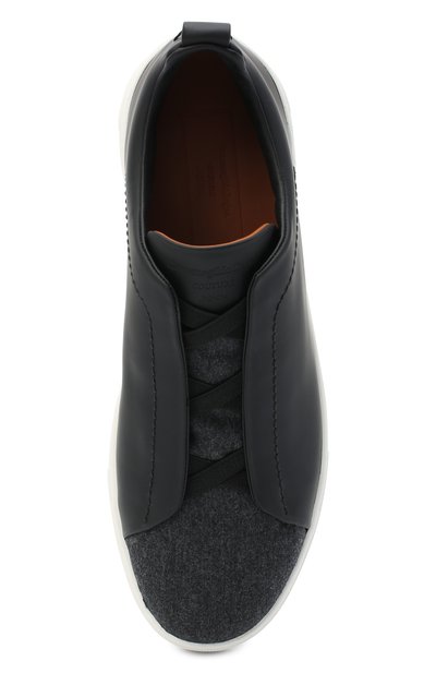 Комбинированные кеды triple stitch ZEGNA, арт. A4666X-LHG0M, фото 5