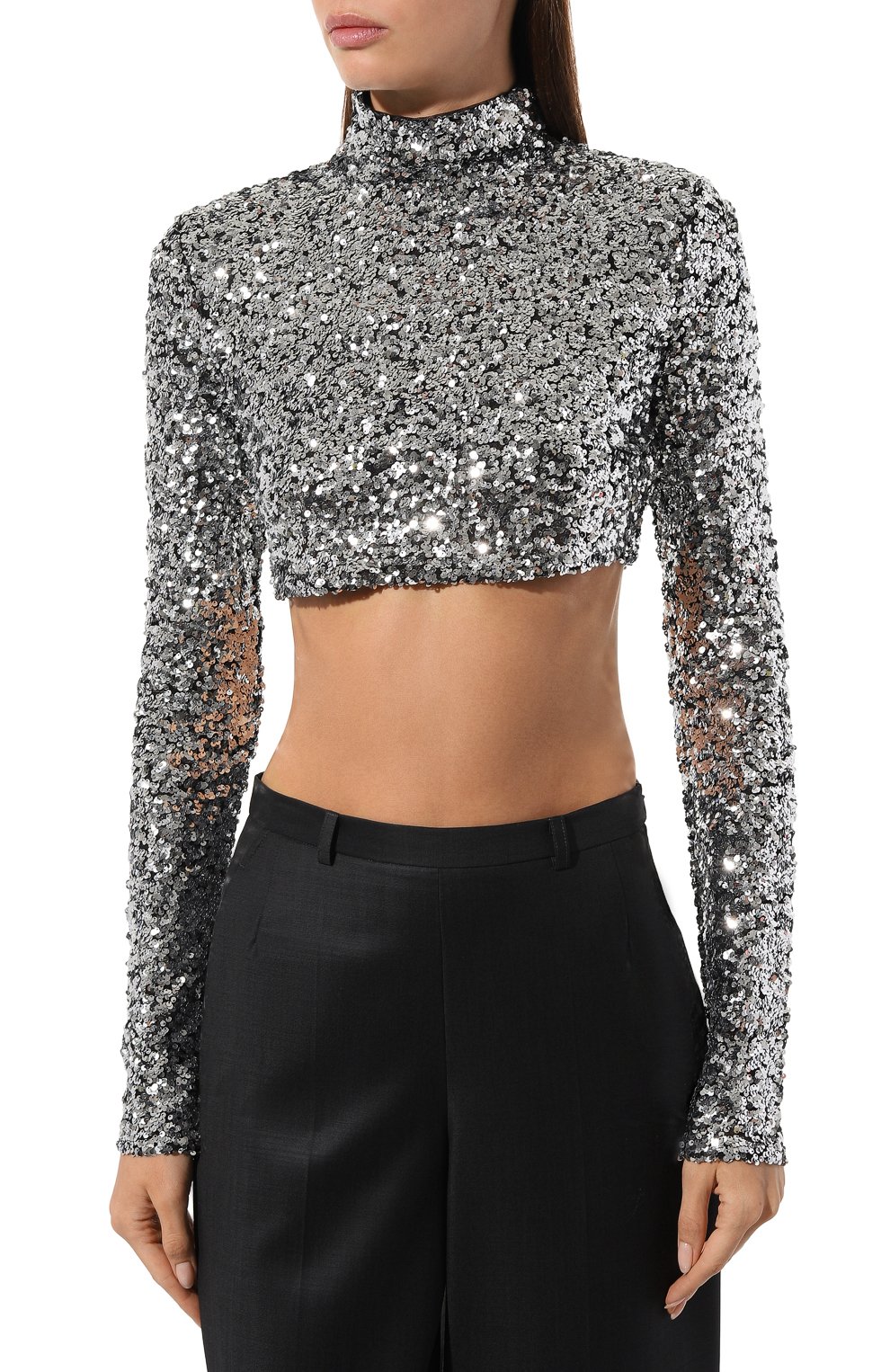 Топ с отделкой пайетками PATRIZIA PEPE, арт. 8M1548_A298, фото 3