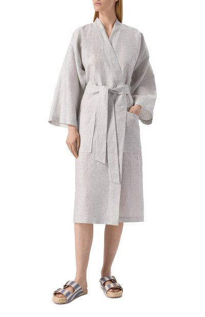 Халат изо льна и хлопка FRETTE, арт. FR6853 R0303 G02S, фото 2