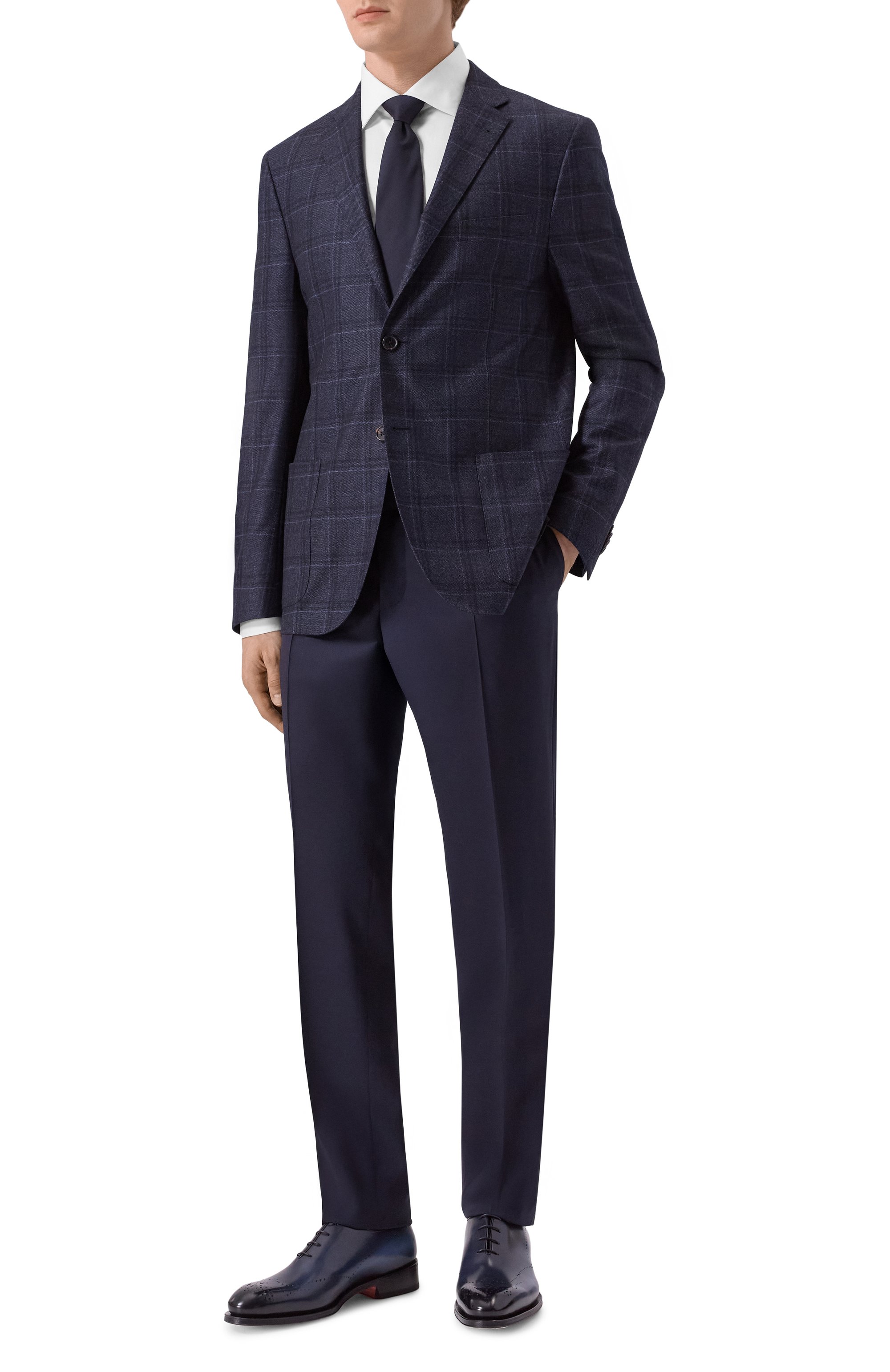 Шерстяной пиджак CORNELIANI, арт. 266002-2616216, фото 2