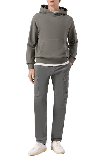 Хлопковые брюки-карго C.P. COMPANY, арт. 19CMPA068A005529G, фото 2