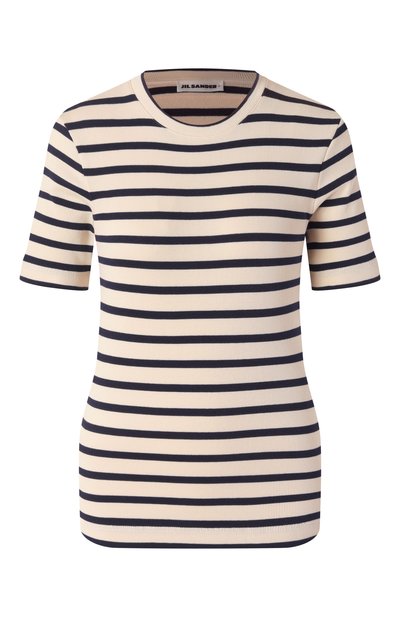 Женская хлопковая футболка JIL SANDER, арт. J40GC0111/J46497