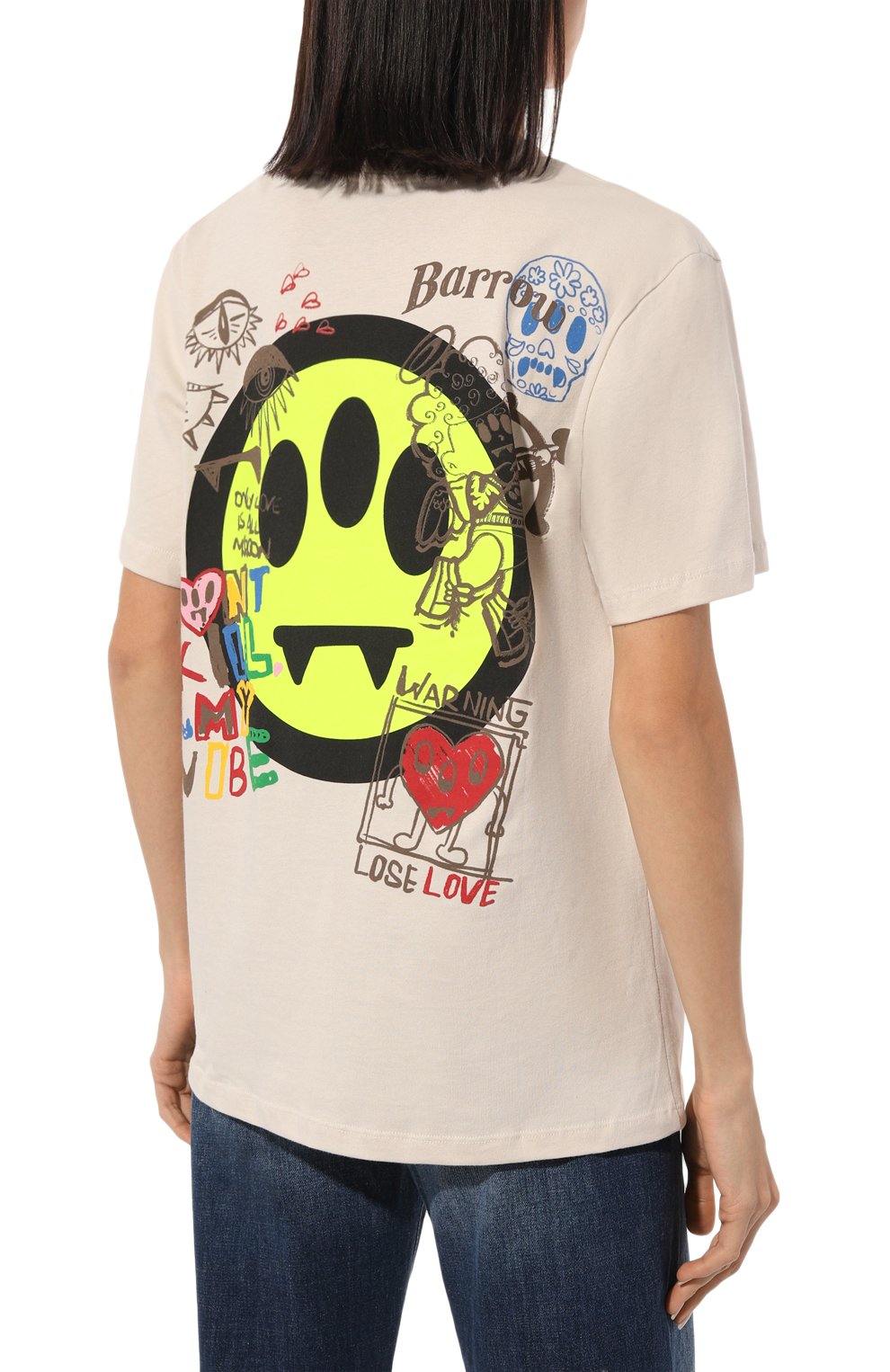 Хлопковая футболка BARROW, арт. F3BWW0TH064, фото 4
