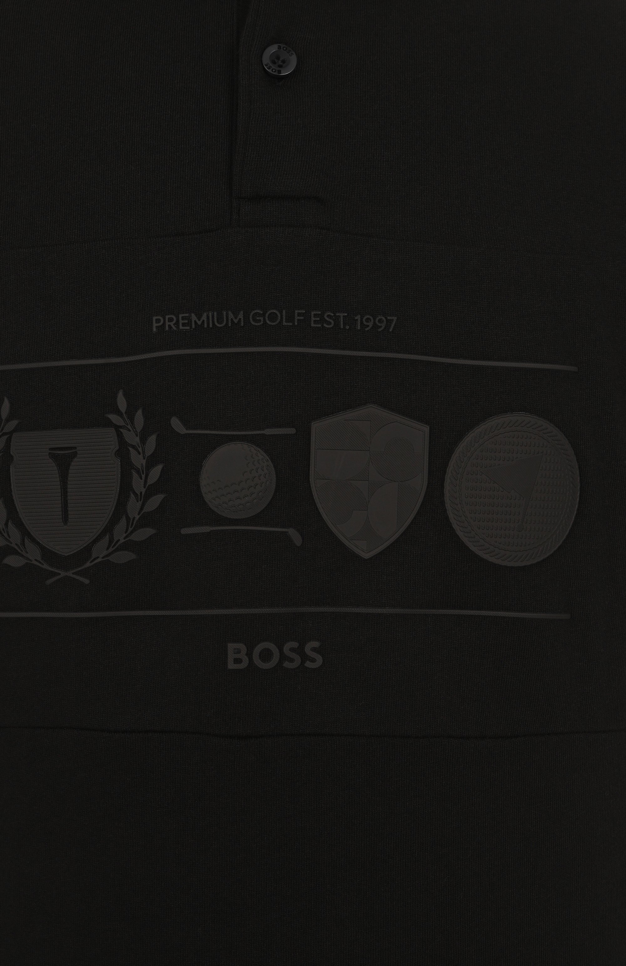 Хлопковое поло BOSS GREEN, арт. 50538111, фото 6