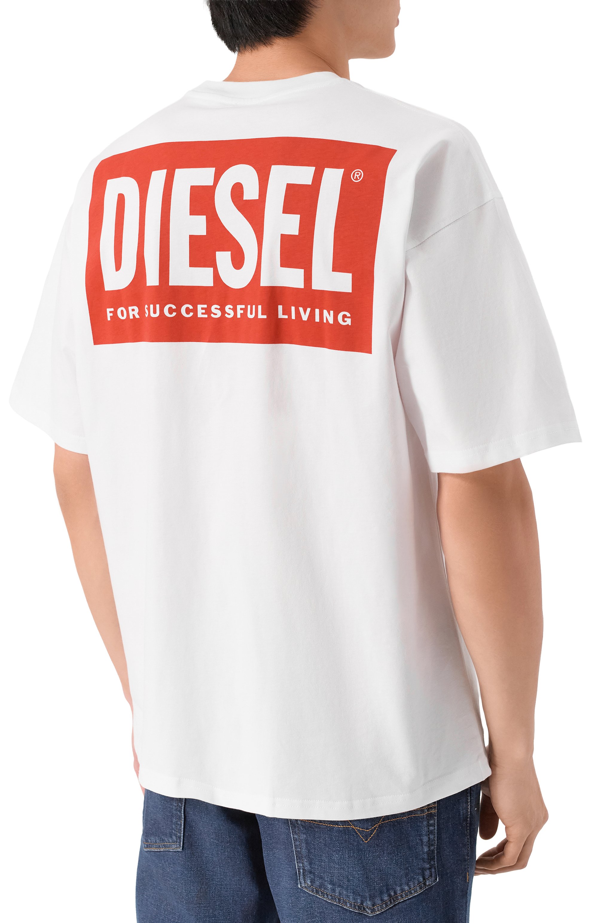 Хлопковая футболка DIESEL, арт. A20036/0EPCA, фото 4
