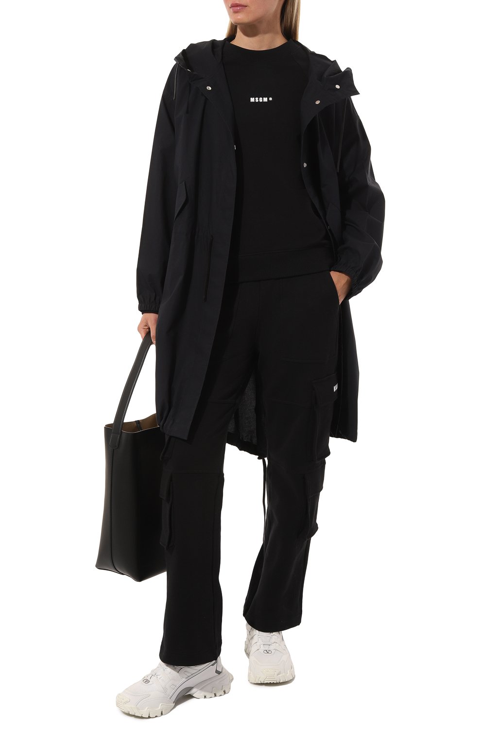 Хлопковый свитшот MSGM, арт. 2000MDM503 200000, фото 2