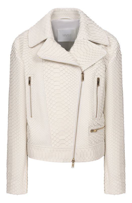 Куртка из кожи питона MVST M26.CSW.L401-3G/YLN006 Белый M26.CSW.L401-3G/YLN006