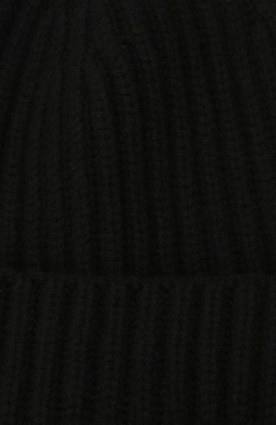 Кашемировая шапка LORO PIANA черного цвета по цене 29950 руб., арт. FAI3766, фото 3 Кашемировая шапка LORO PIANA, арт. FAI3766, фото 3