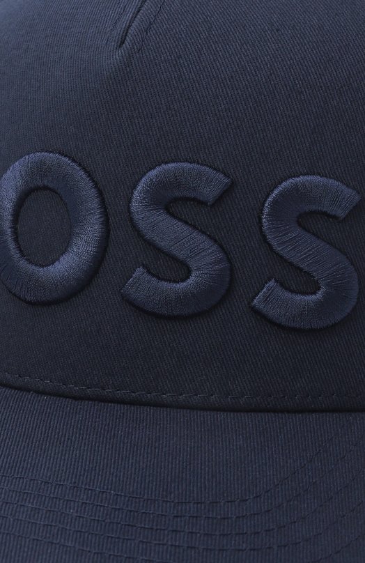 Хлопковая бейсболка BOSS 50536482 Синий  50536482 Фото 4