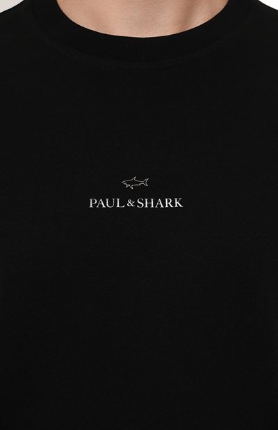 Хлопковая футболка PAUL&SHARK, арт. 14311646/11D, фото 5