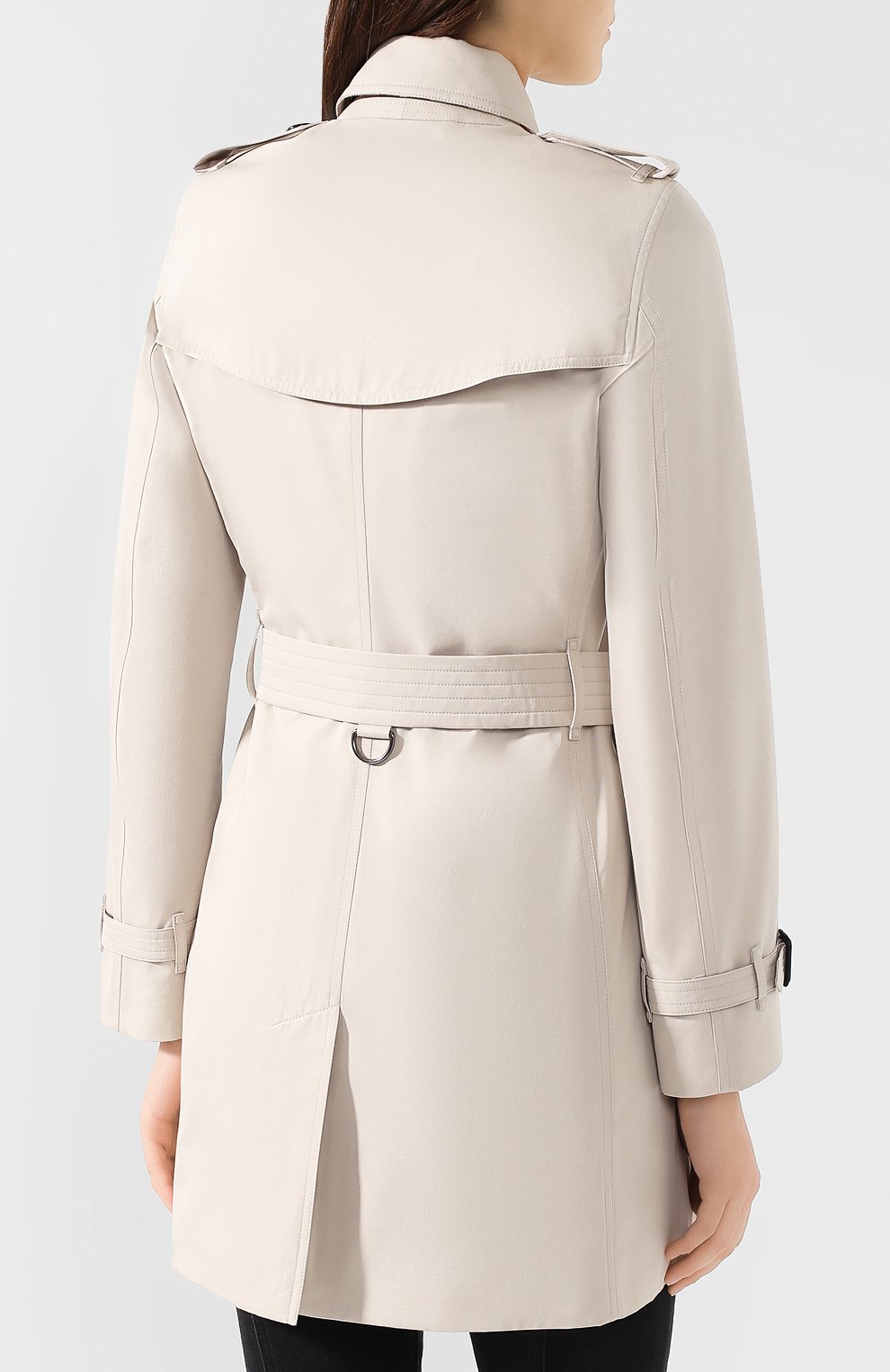 Хлопковый тренч kensington BURBERRY, арт. 3913363, фото 4