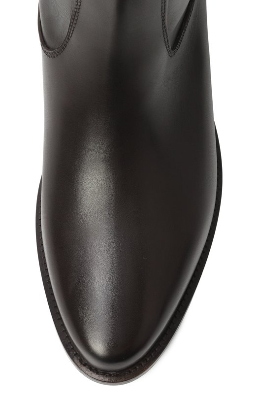 Кожаные сапоги Kiton D60812N0102410 Коричневый  D60812N0102410 Фото 6