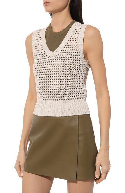 Хлопковый жилет BRUNELLO CUCINELLI, арт. MDV79B1309, фото 3