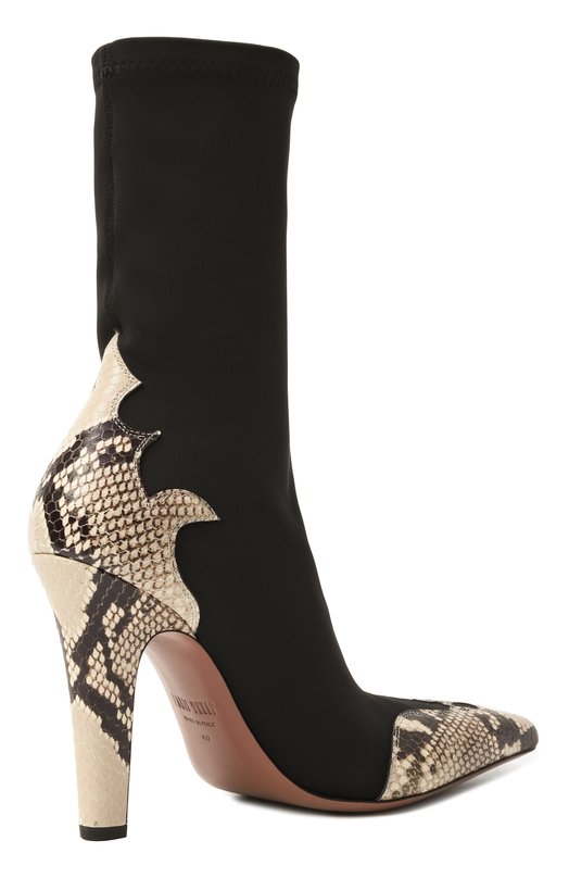 Текстильные ботильоны Belle Western 100 Paris Texas PX1563/XPTMI Чёрный  PX1563/XPTMI Фото 5