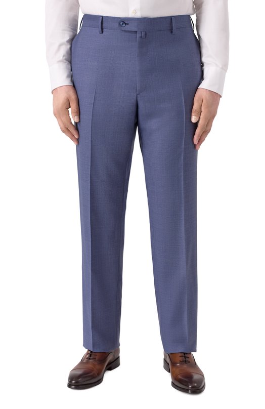 Шерстяной костюм Stefano Ricci M1SF432220/W0017S/58 Синий  M1SF432220/W0017S/58 Фото 6
