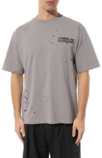 Хлопковая футболка COMME DES FUCKDOWN, арт. CDFU2599, фото 3
