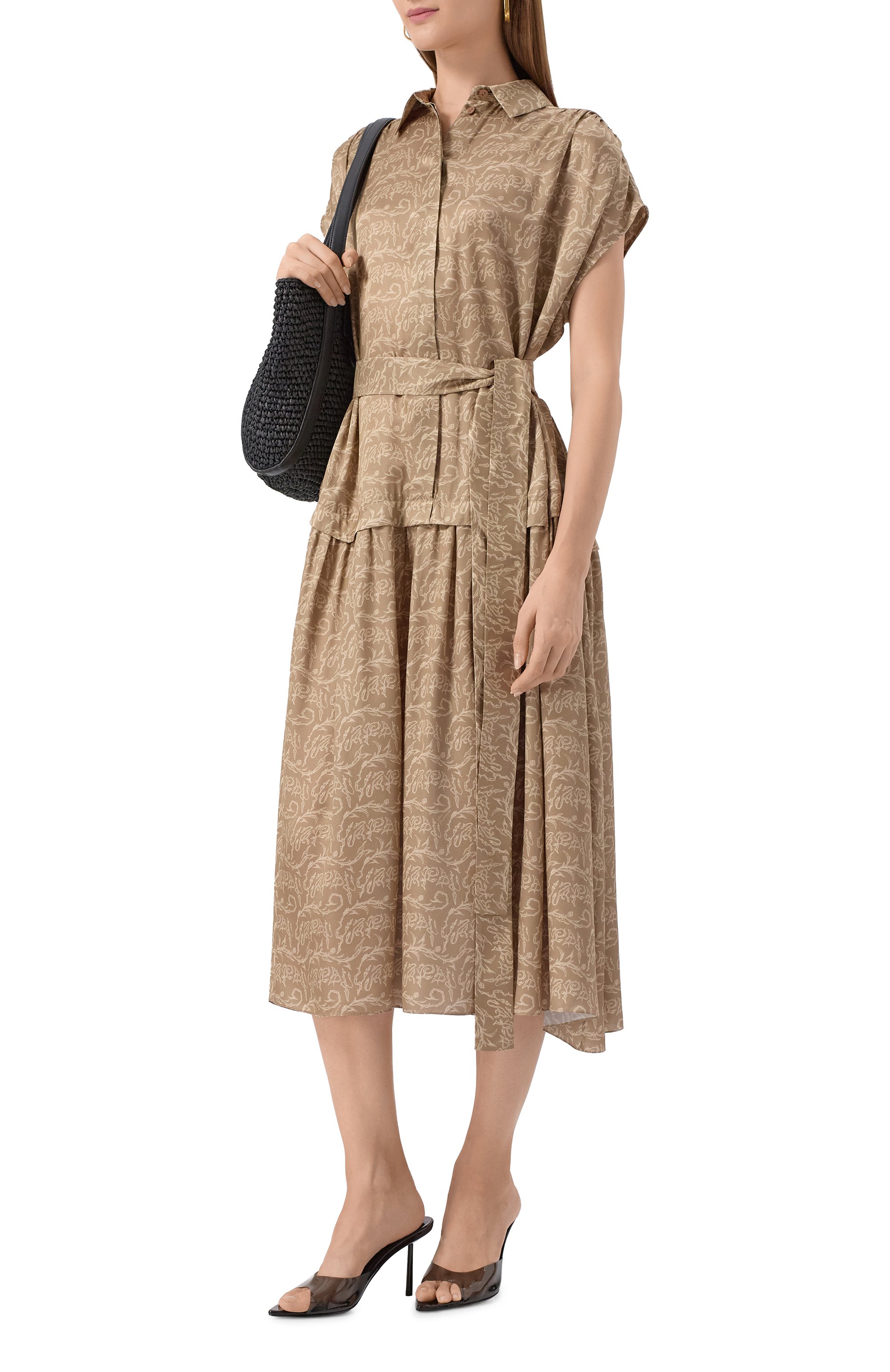 Шелковое платье AKHMADULLINA, арт. 1125.5D316/S102, фото 2