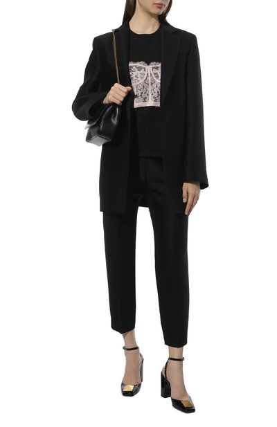 Хлопковая футболка ALEXANDER MCQUEEN, арт. 691159/QZAFC, фото 2