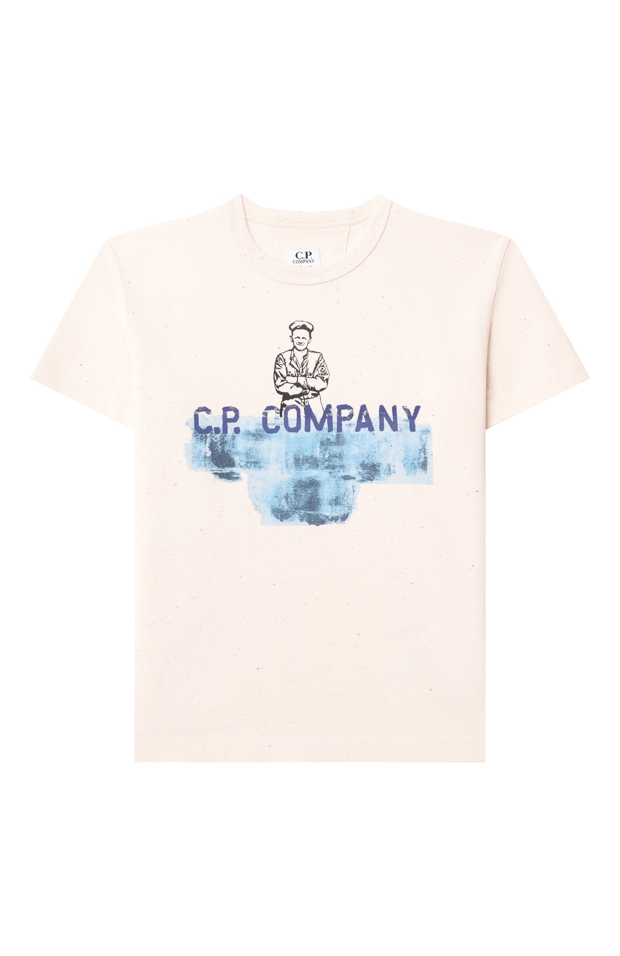 Хлопковая футболка C.P. COMPANY, арт. CUM00H/LAA41/10-14, фото 1