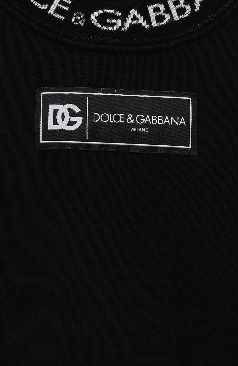 Хлопковый свитшот DOLCE & GABBANA, арт. L4JWHZ/G7M4G/8-12+, фото 1