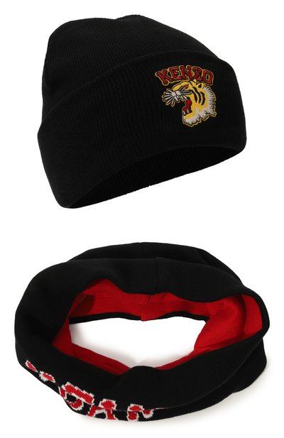 Комплект из шапки и шарфа-снуда KENZO, арт. K60615, фото 1