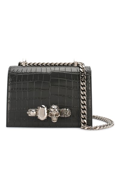 Сумк а jewelled satchel small ALEXANDER MCQUEEN, арт. 587218/1HB0Y, фото 5