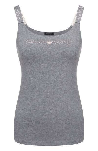 Женская хлопковая майка EMPORIO ARMANI, арт. 164237/0A317