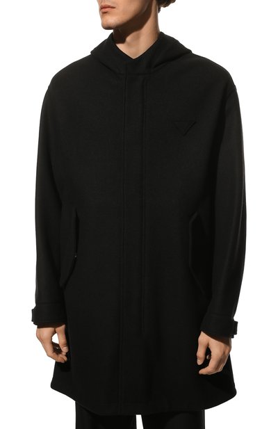 Пальто из шерсти и кашемира PRADA, арт. SGB831-1Y5U-F0002-212, фото 3