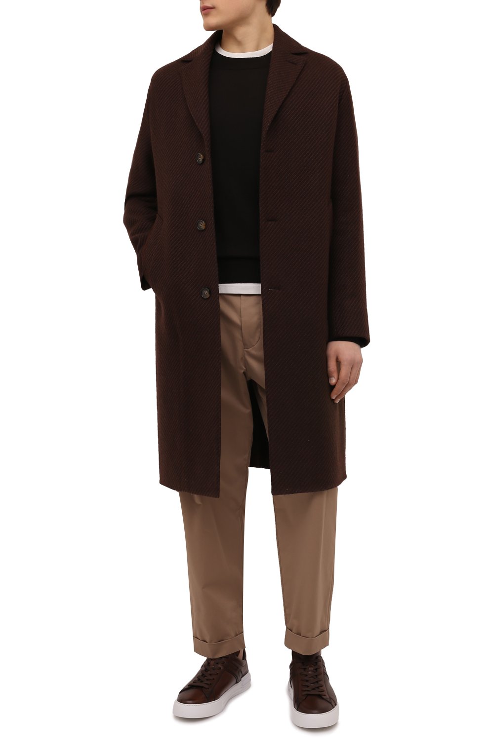 Кожаные кеды HOGAN, арт. HXM5260CW00QTU, фото 2