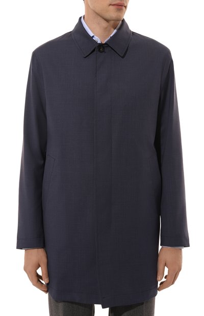 Шерстяной плащ CANALI, арт. 010489U/R01620, фото 3