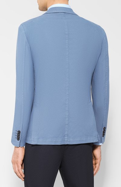 Пиджак из смеси хлопка и шелка ALTEA, арт. 1952058, фото 4