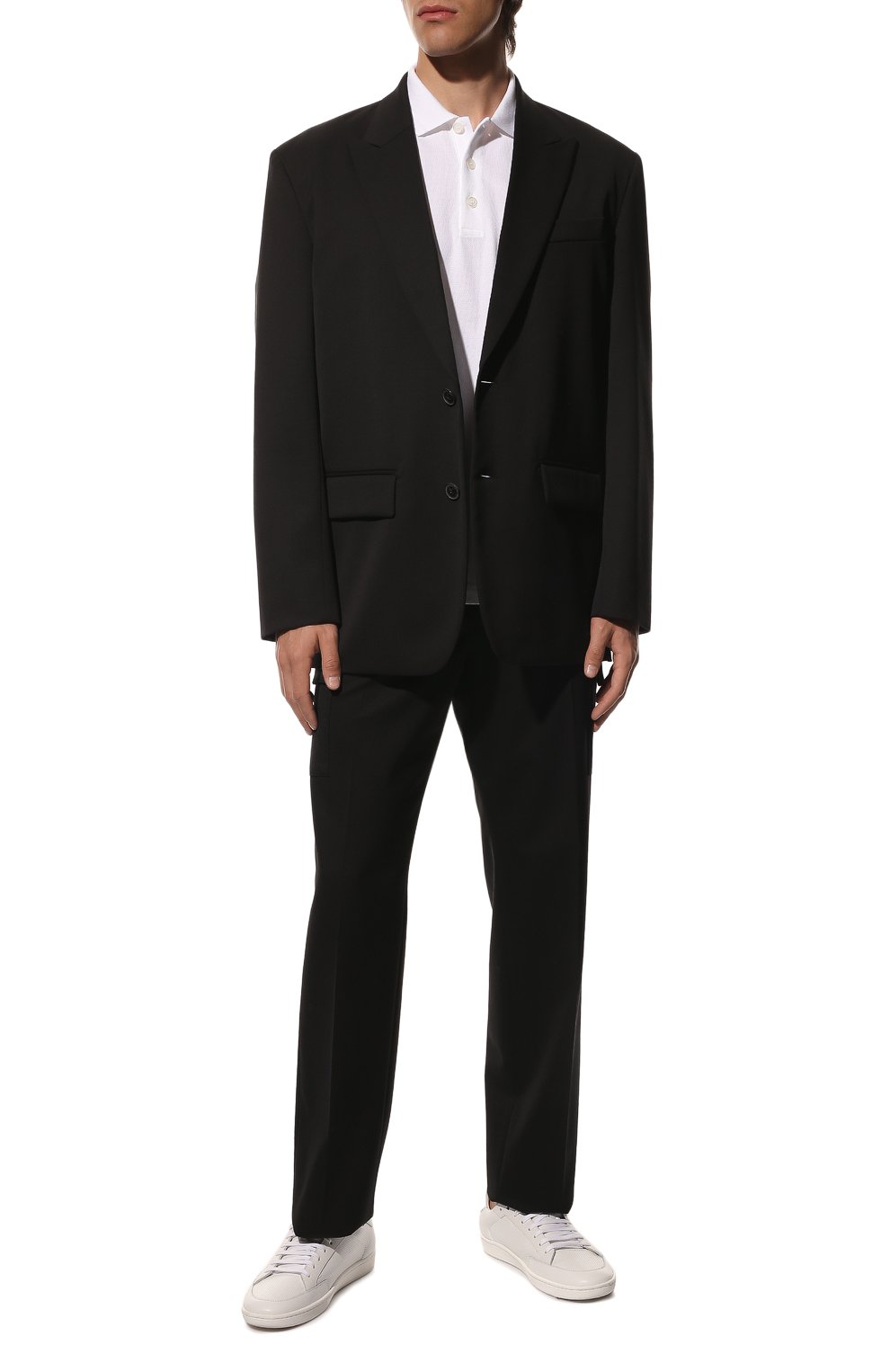 Хлопковое поло BURBERRY, арт. 8043123, фото 2