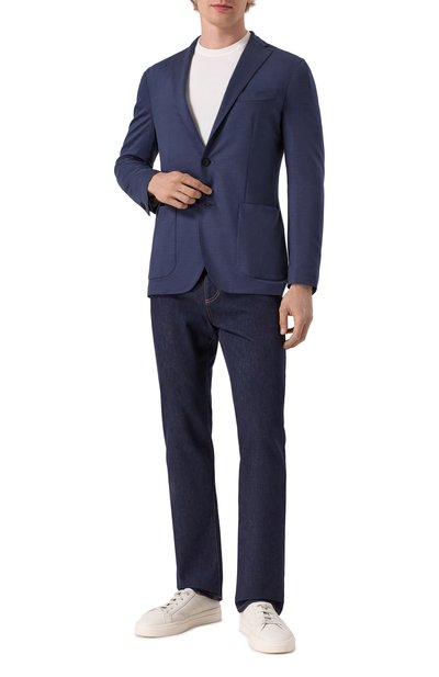 Шерстяной пиджак BOGLIOLI, арт. N1302E/SB4701, фото 3