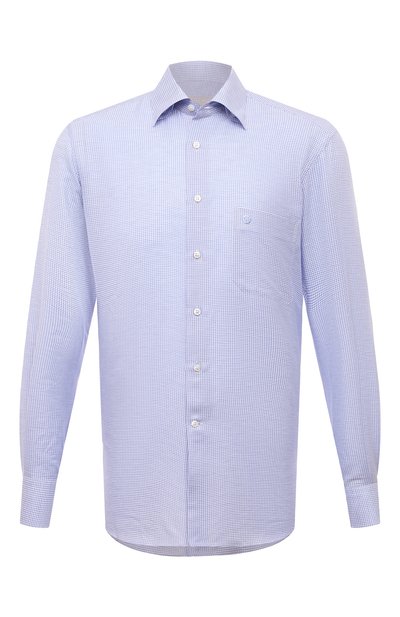 Мужская рубашка из хлопка и льна STEFANO RICCI, арт. MC006892/R2561