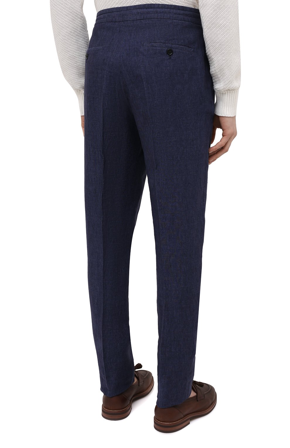 Льняные брюки ZEGNA, арт. UUI32/TT11, фото 4