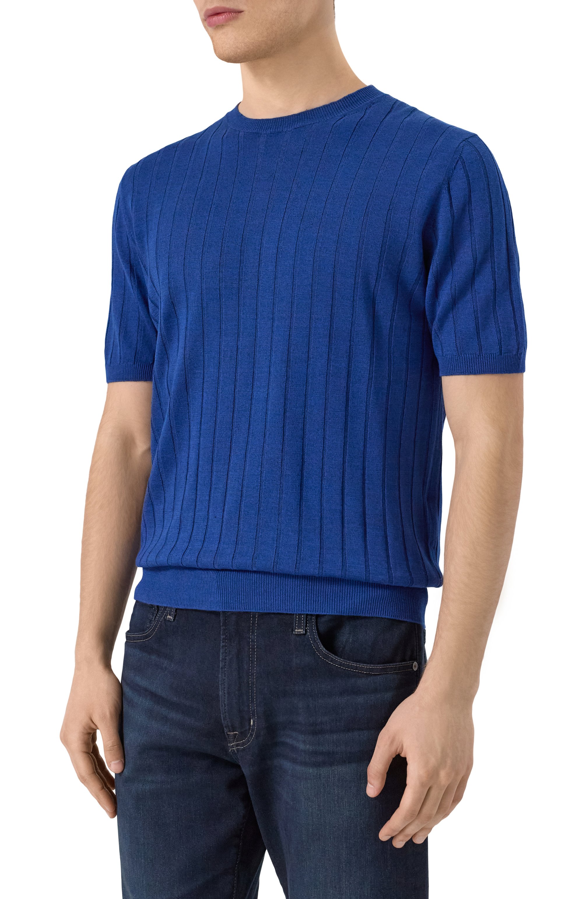 Джемпер изо льна и хлопка BOGLIOLI, арт. 91555/SB5808, фото 3