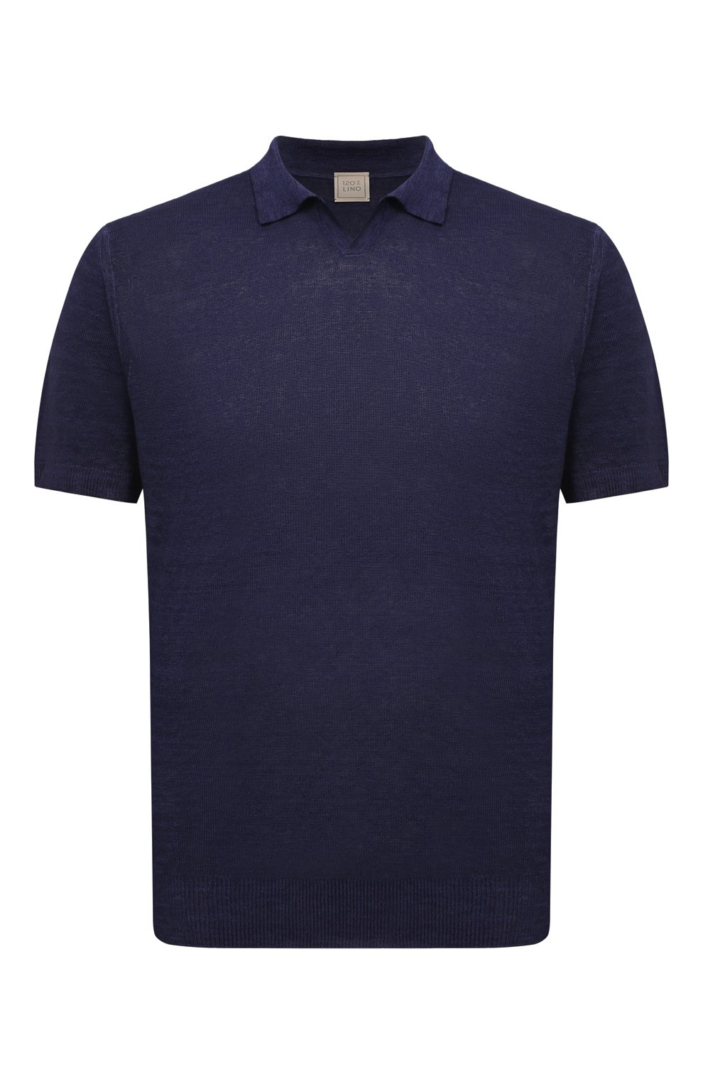 Льняное поло 120% LINO, арт. 31ALIM39BL/000G266/S00, фото 1
