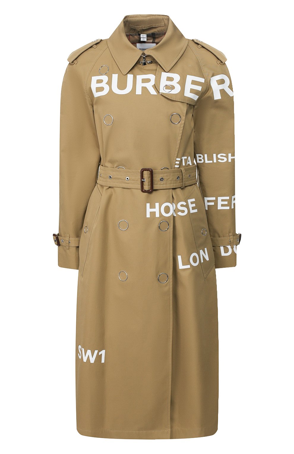 Хлопковый тренч wharfbridge BURBERRY хаки цвета по цене 340000 руб., арт. 8029927, фото 1 Хлопковый тренч wharfbridge BURBERRY, арт. 8029927, фото 1