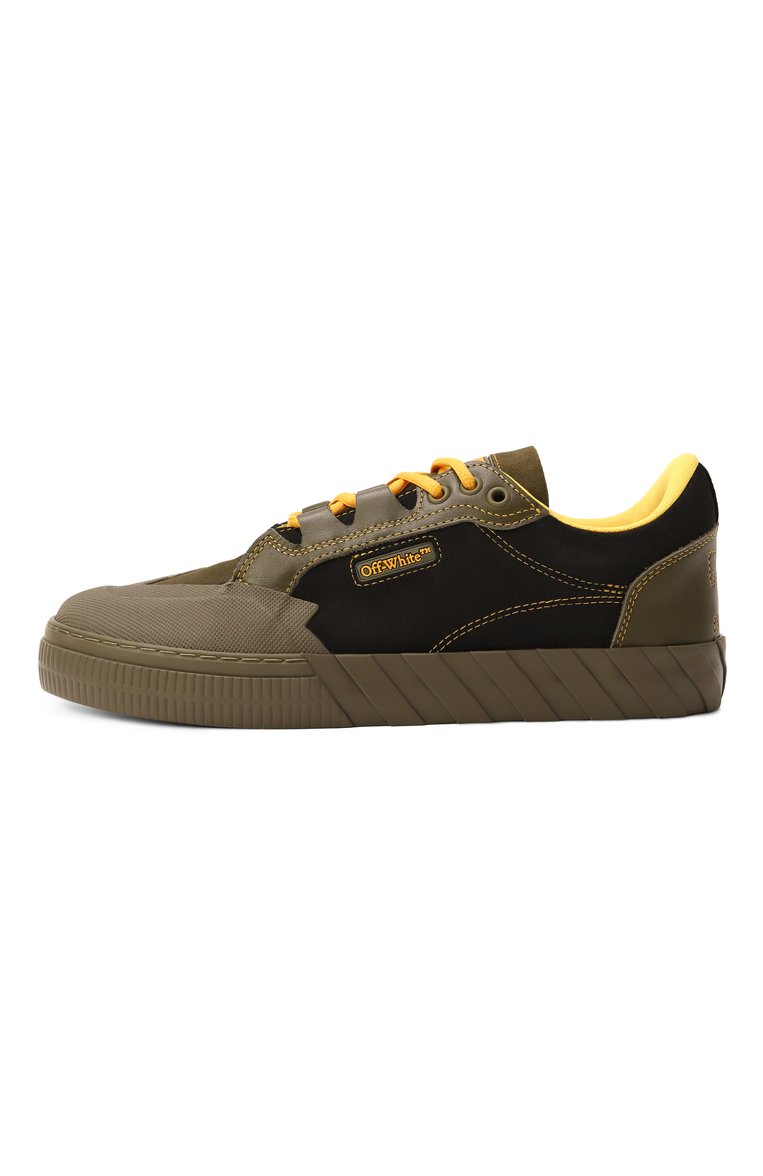 Замшевые кеды vulcanized 779 OFF-WHITE, арт. 0MIA296S25LEA001, фото 1