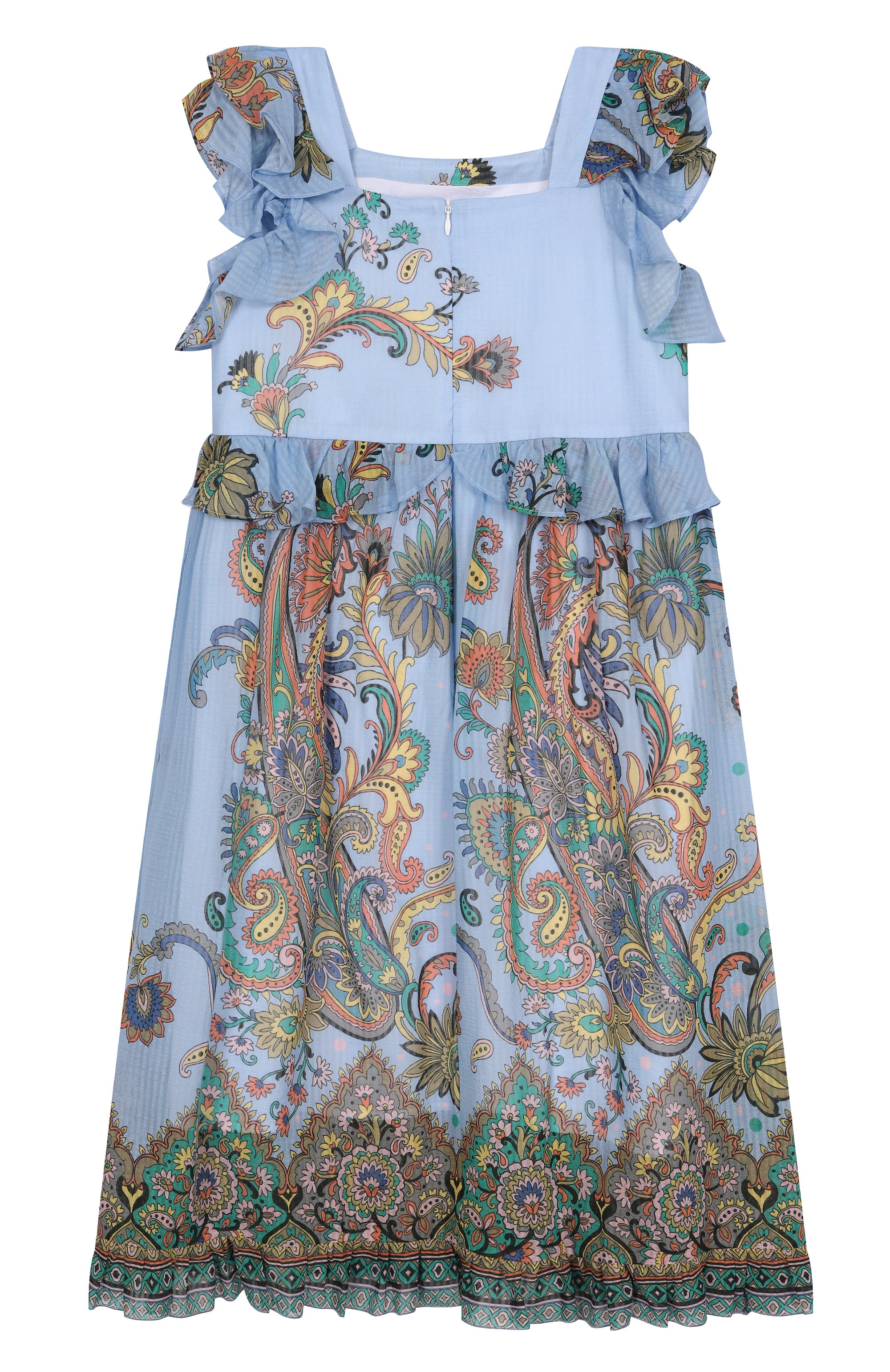 Платье из хлопка и шелка ETRO, арт. GW1B82, фото 2