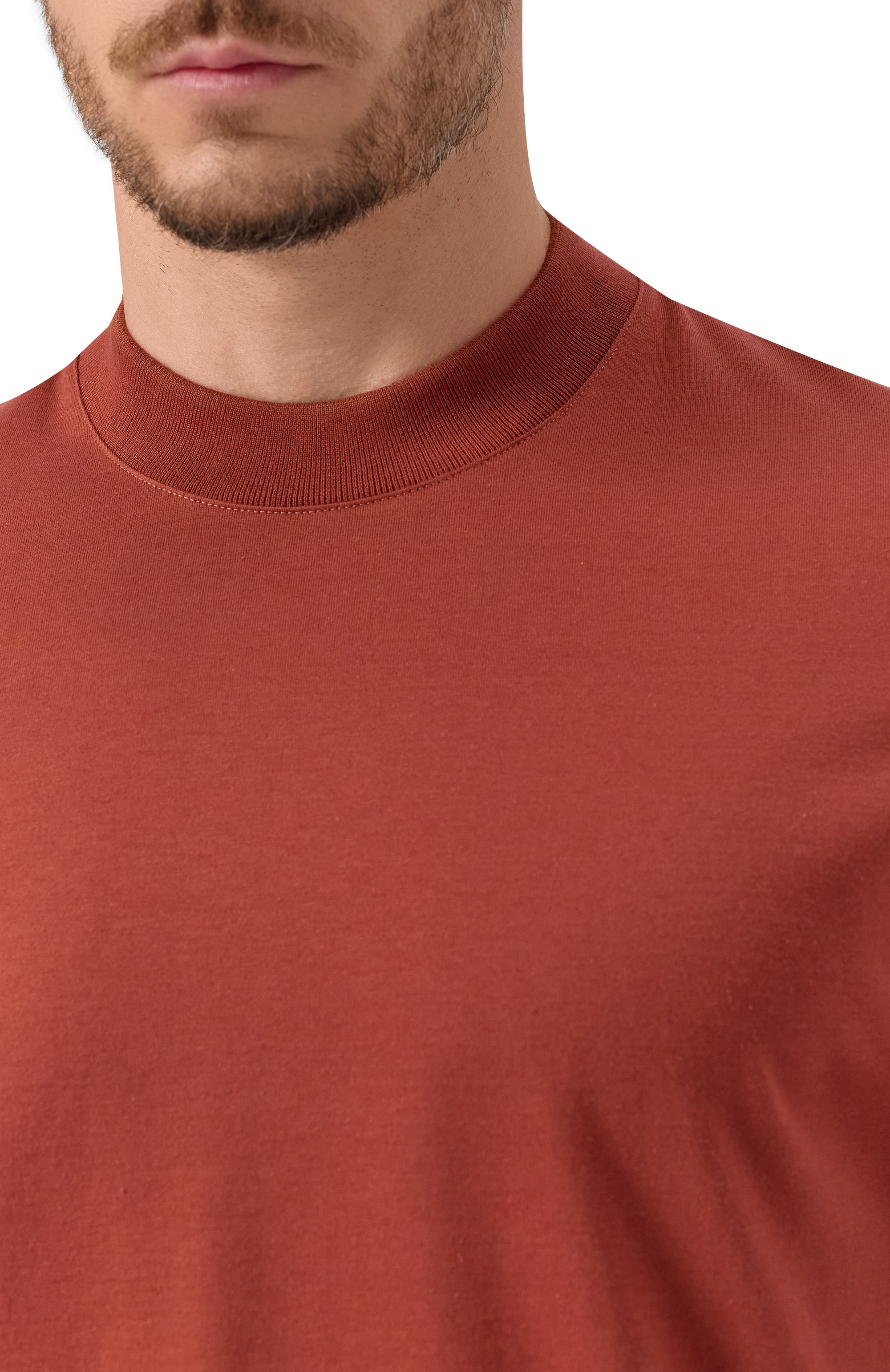 Футболка из хлопка и кашемира BRIONI, арт. UJPQ0L/0D606, фото 5