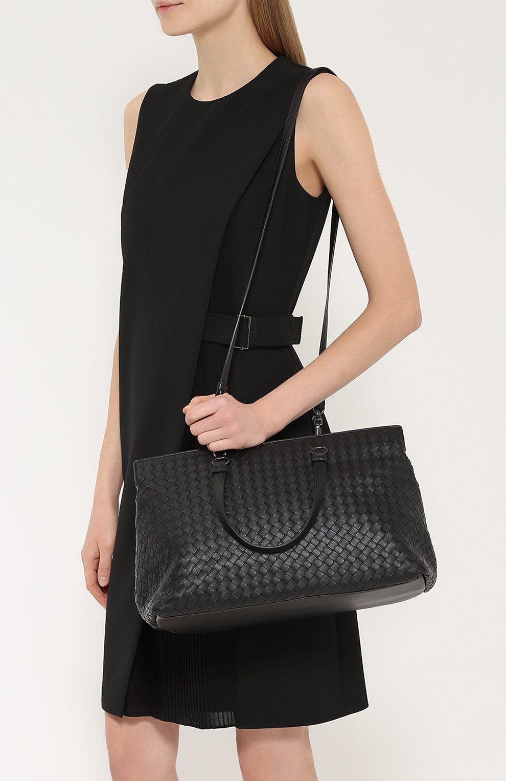 Сумка-тоут с плетением intrecciato BOTTEGA VENETA, арт. 408675/V0016, фото 5