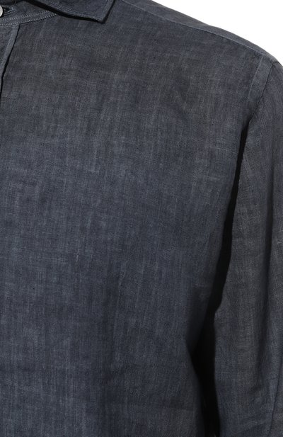 Льняная рубашка CANALI, арт. L7B1/GM02128, фото 5