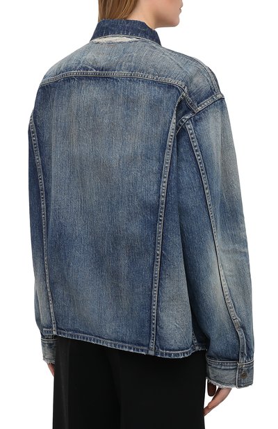 Джинсовая куртка SAINT LAURENT, арт. 645708/Y945K, фото 4