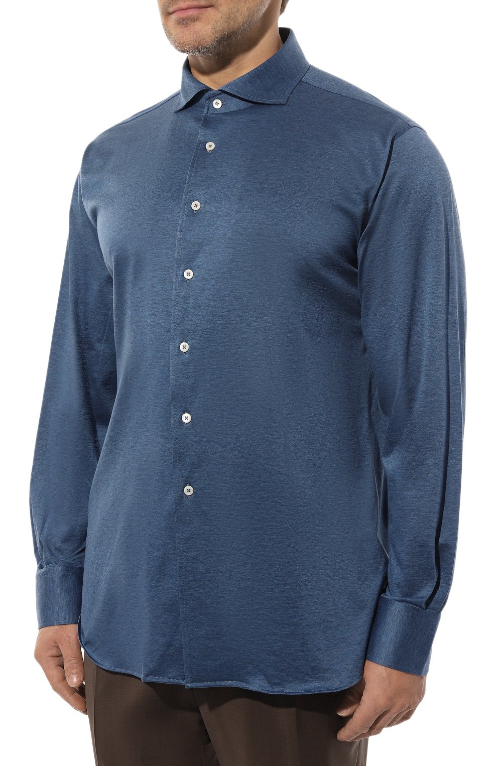 Хлопковая рубашка CANALI, арт. L756/GN02870/3XL-6XL, фото 3